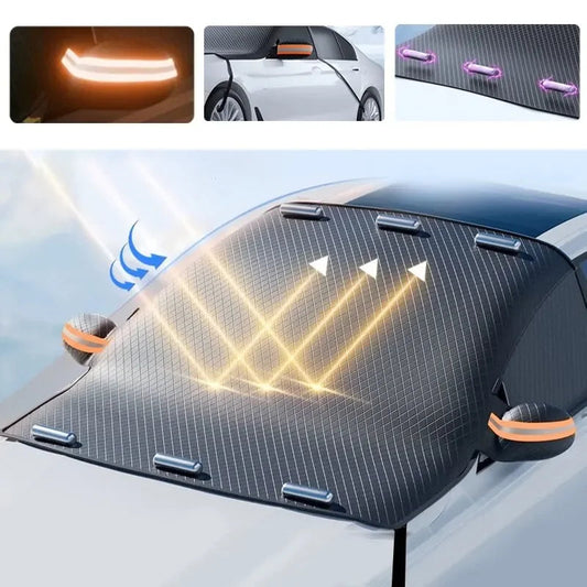 ShieldPro™ Magnetic Windshield Sunshade Cover