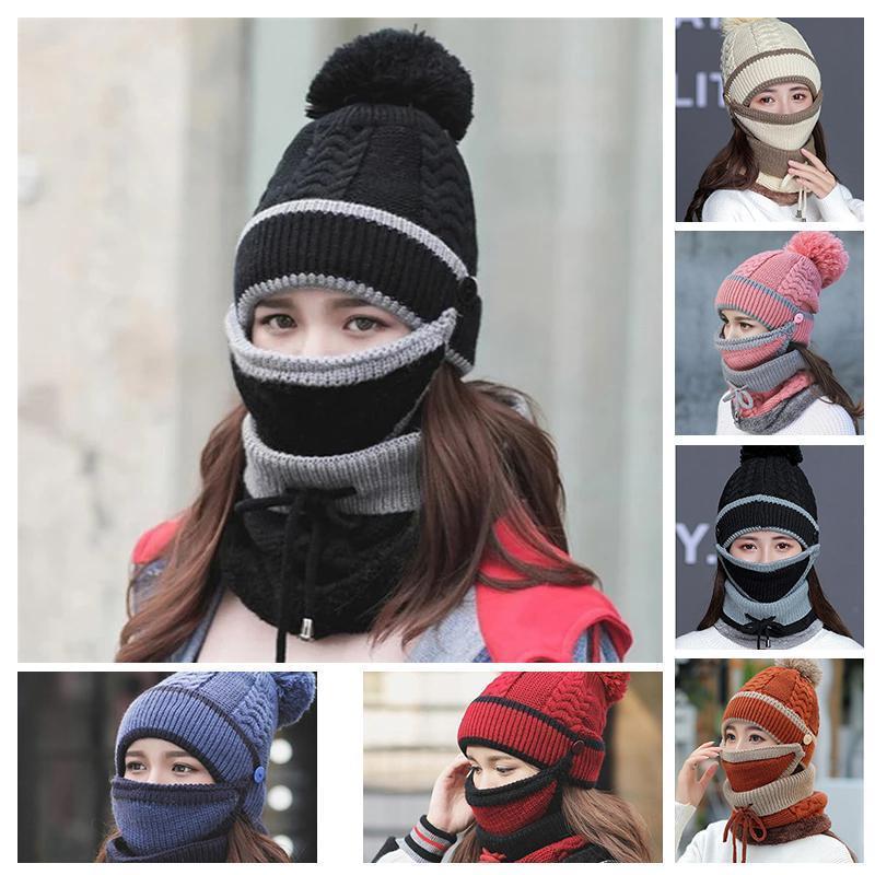 Cozy Knit Winter Hat and Scarf Set for Women