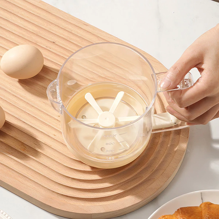 QuickMix™ - Rapid Egg Mixer for Effortless Breakfast Prep