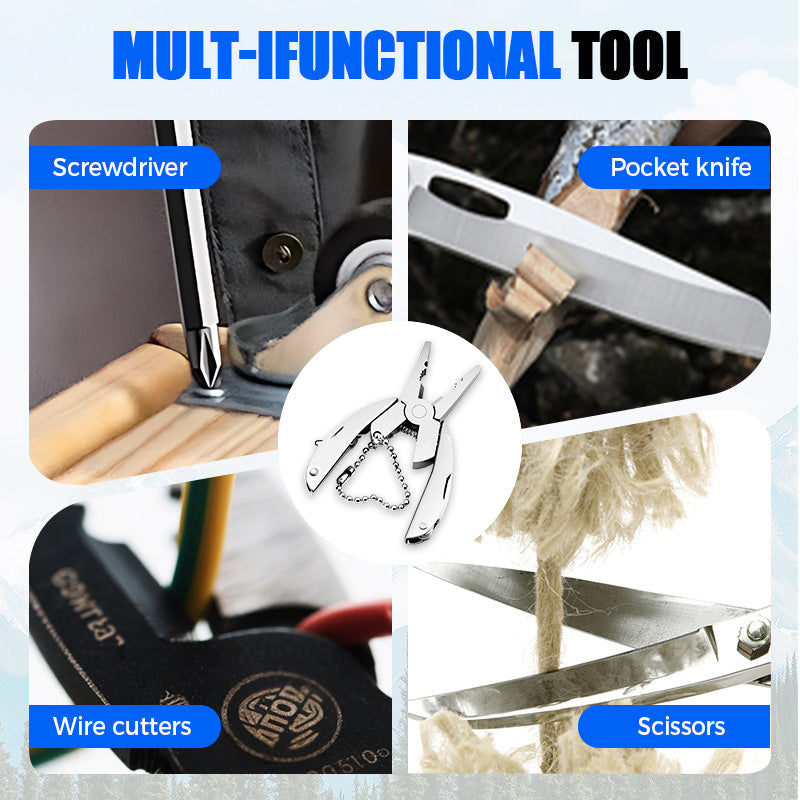 ToolFlex™ - Compact Multifunction Folding Pliers for Everyday Use