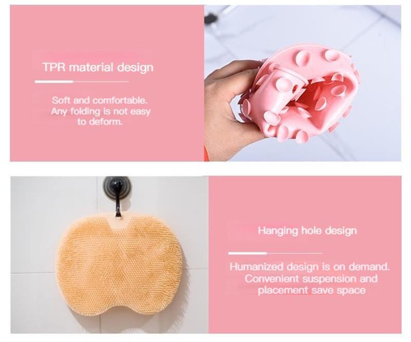 Exfoliating Shower Foot and Back Massage Scrubber Pad