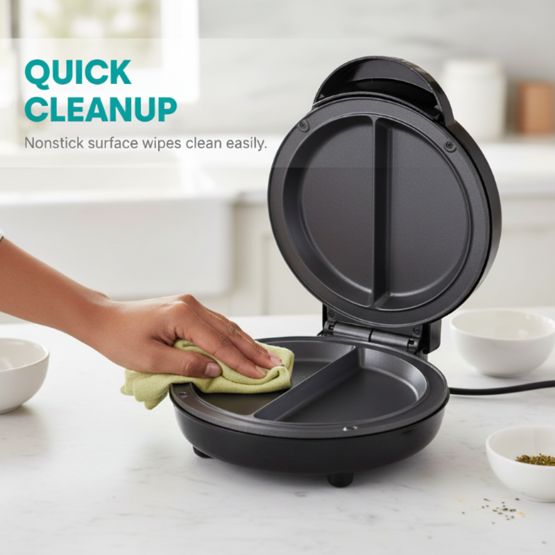 DualCook™ - Double-Sided Electric Breakfast Maker