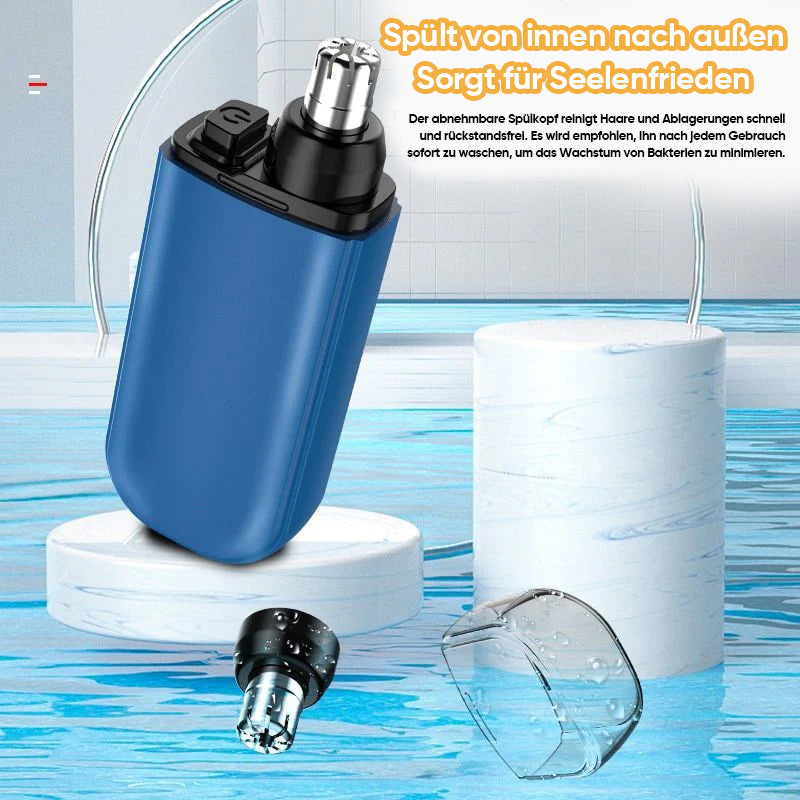 Compact Portable Nose Hair Trimmer for Easy Grooming On-The-Go