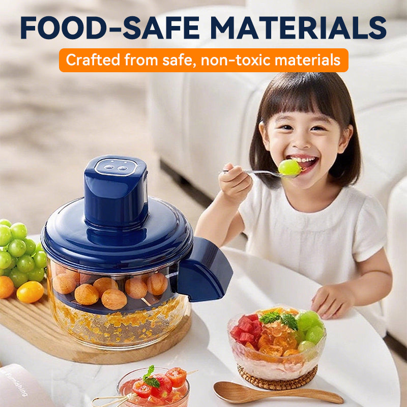 FreshEase™ - Transparent Electric Fruit & Vegetable Peeler