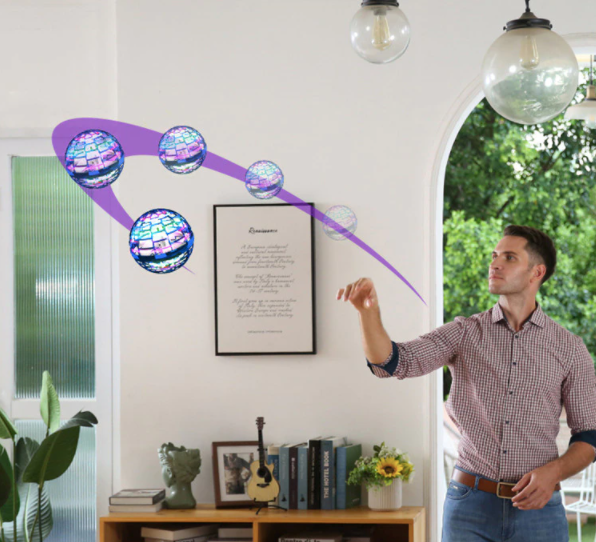 Colorful Magic Boomerang Ball Toy for Outdoor Fun