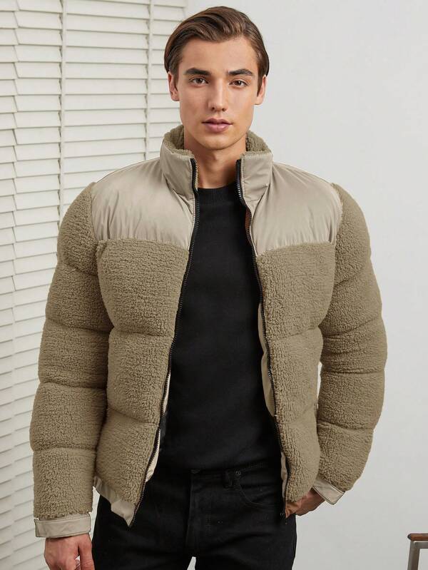 Relaxed Fit Forest Green Jacket with Adjustable Hood