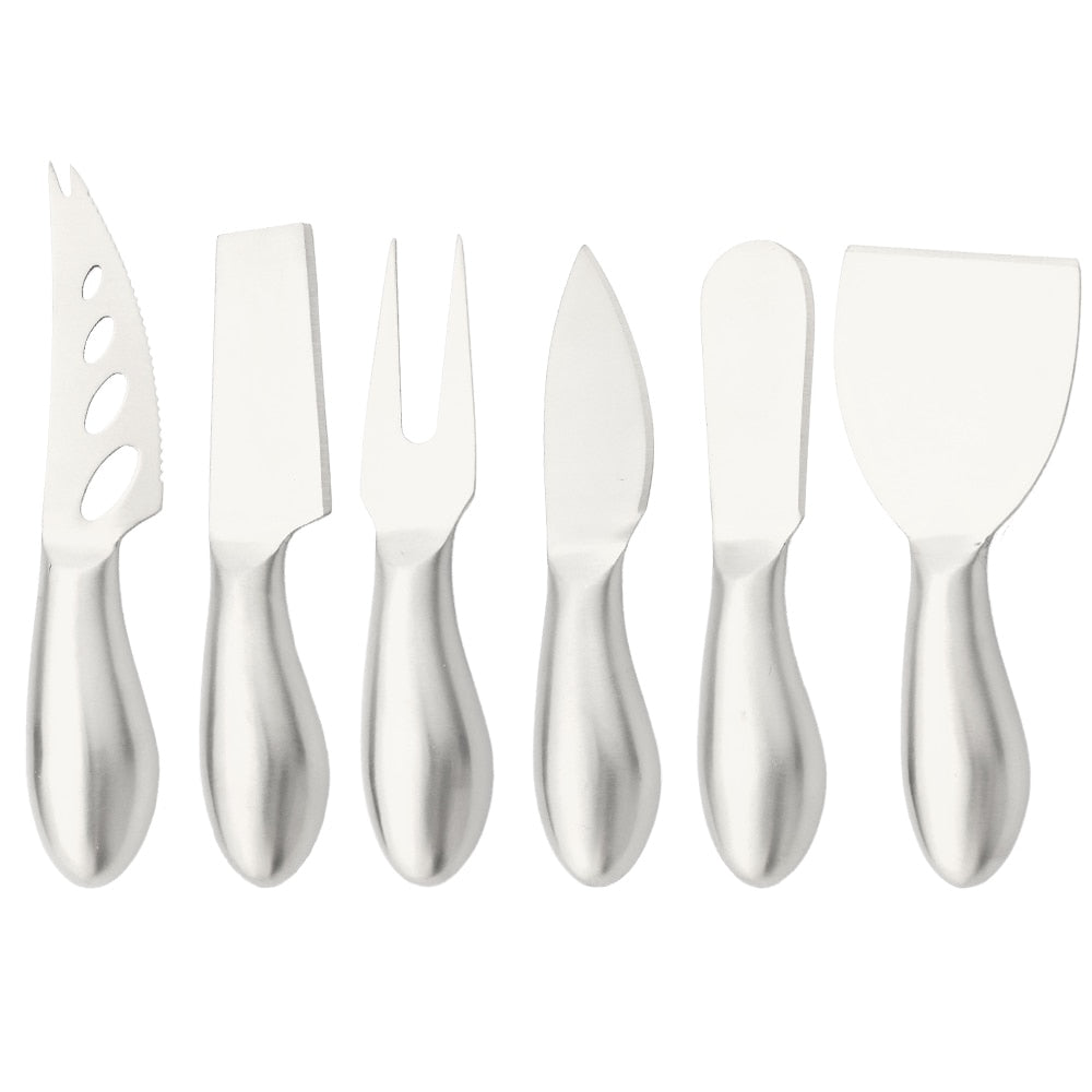 Elegant Stainless Steel Cheese Knife Set for Entertaining