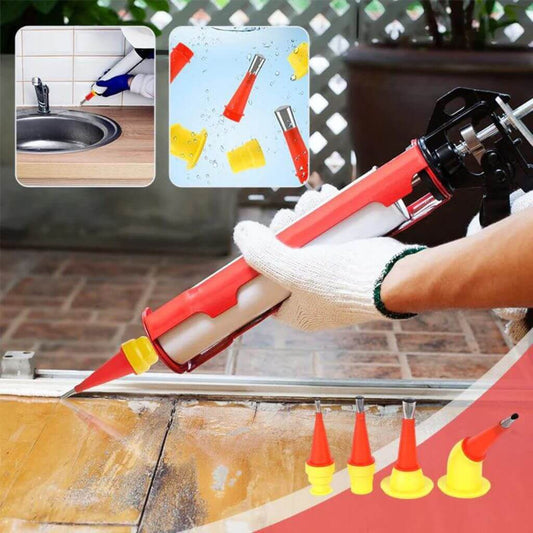 Professional Mess-Free Caulking Tool for Precise Sealant Application