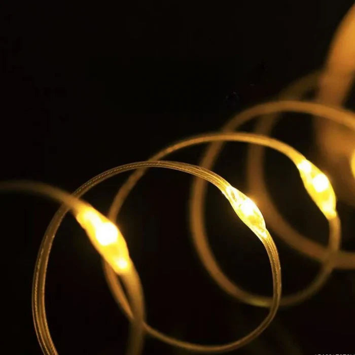 FeenGlühen™ - Portable Fairy LED Light Garland for Ambiance