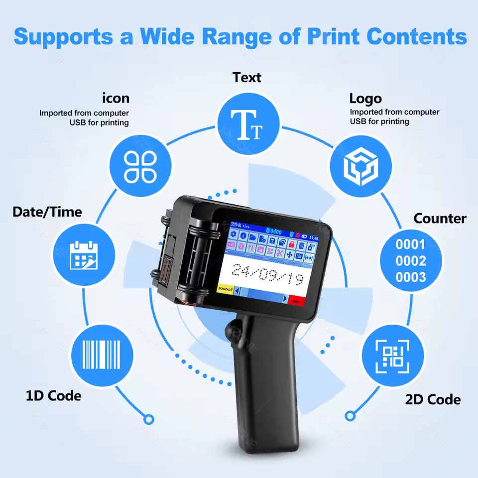 Compact Portable Inkjet Printer for On-the-Go Printing