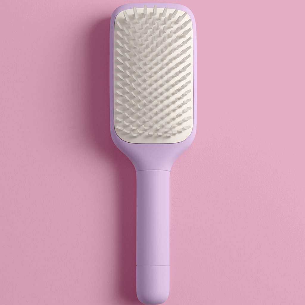 4-in-1 Self-Cleaning Anti-Static Hair Brush and Scalp Massager