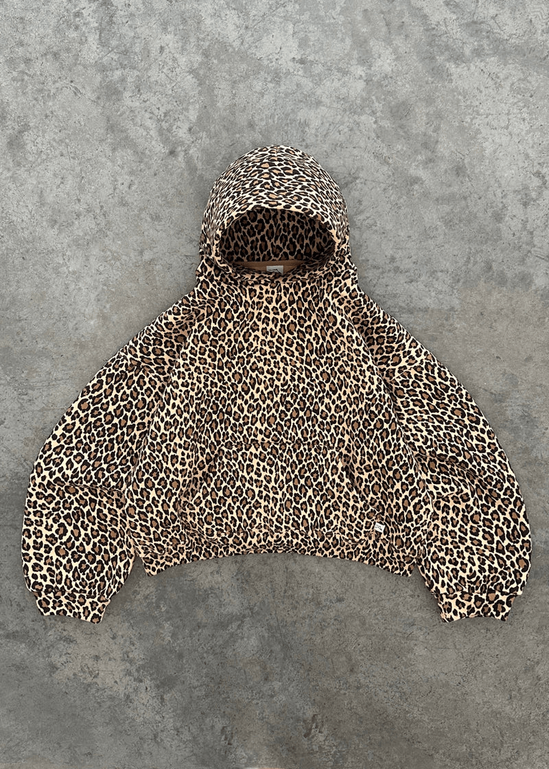 Cozy Cheetah Print Hoodie for Casual Style