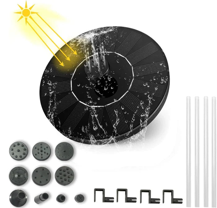 SunWave - Effortless Solar Fountain for Instant Outdoor Serenity