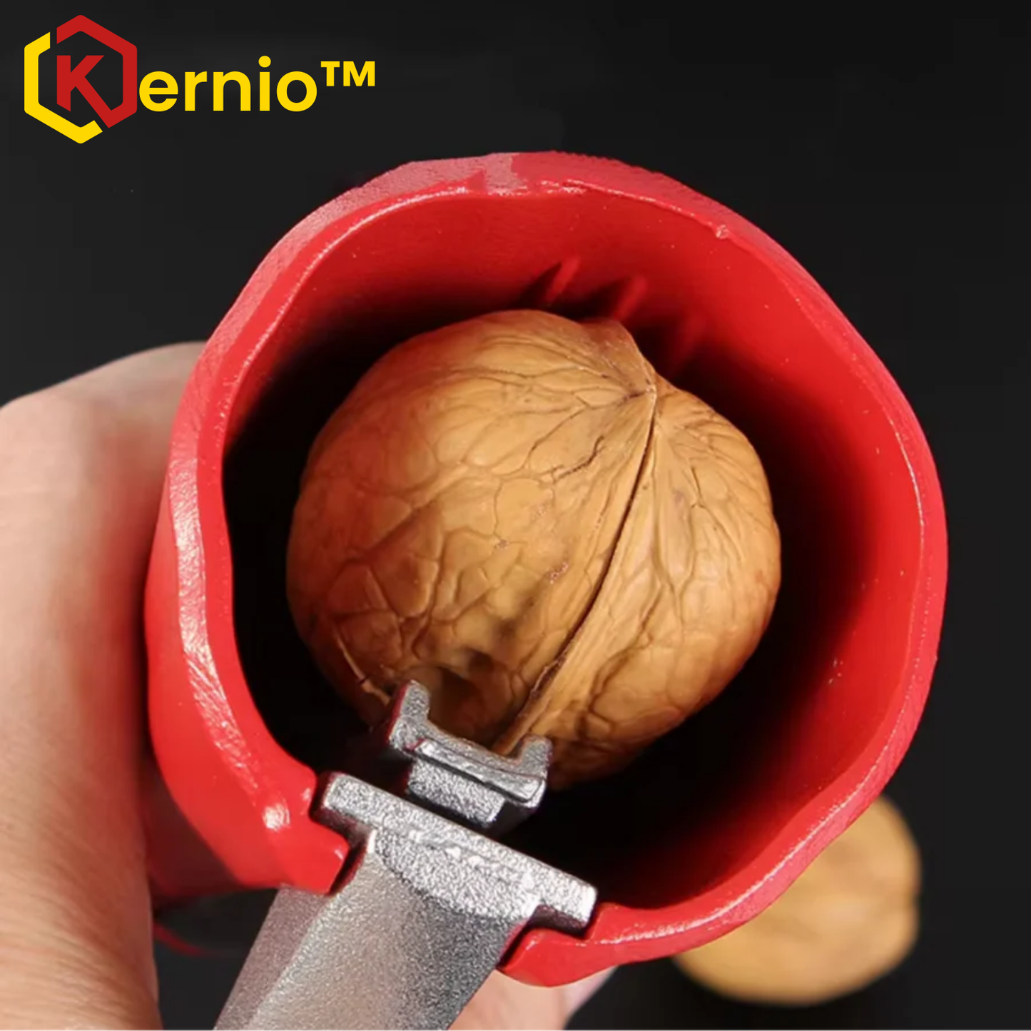 Kernio™ - Classic Walnut Nutcracker for Easy Shelling