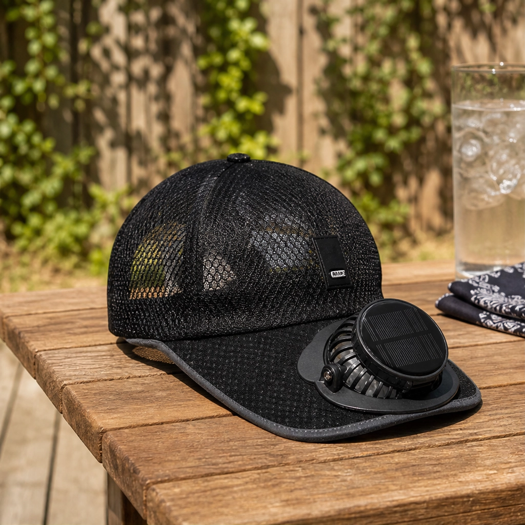 BreezeGuard - Stay Cool and Protected Hands-Free in the Sun