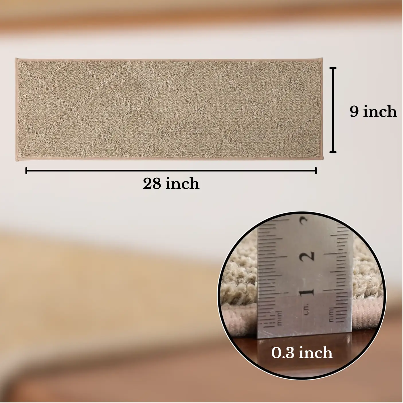 VeluxTread™ - Peel & Stick Stair Treads