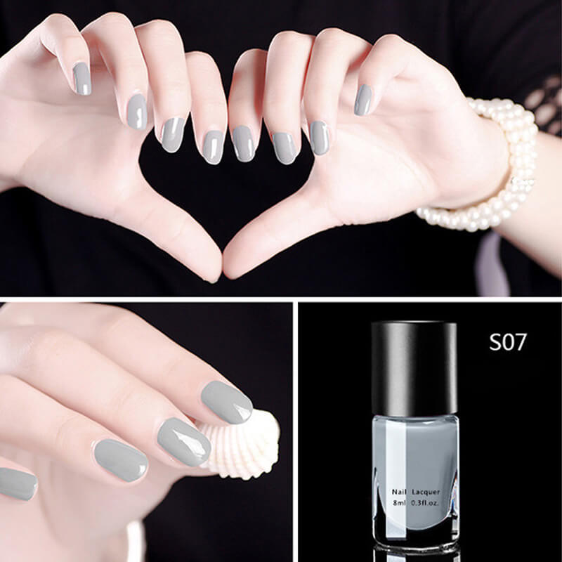 Salon-Perfect Glossy Nails Kit for Quick Manicures
