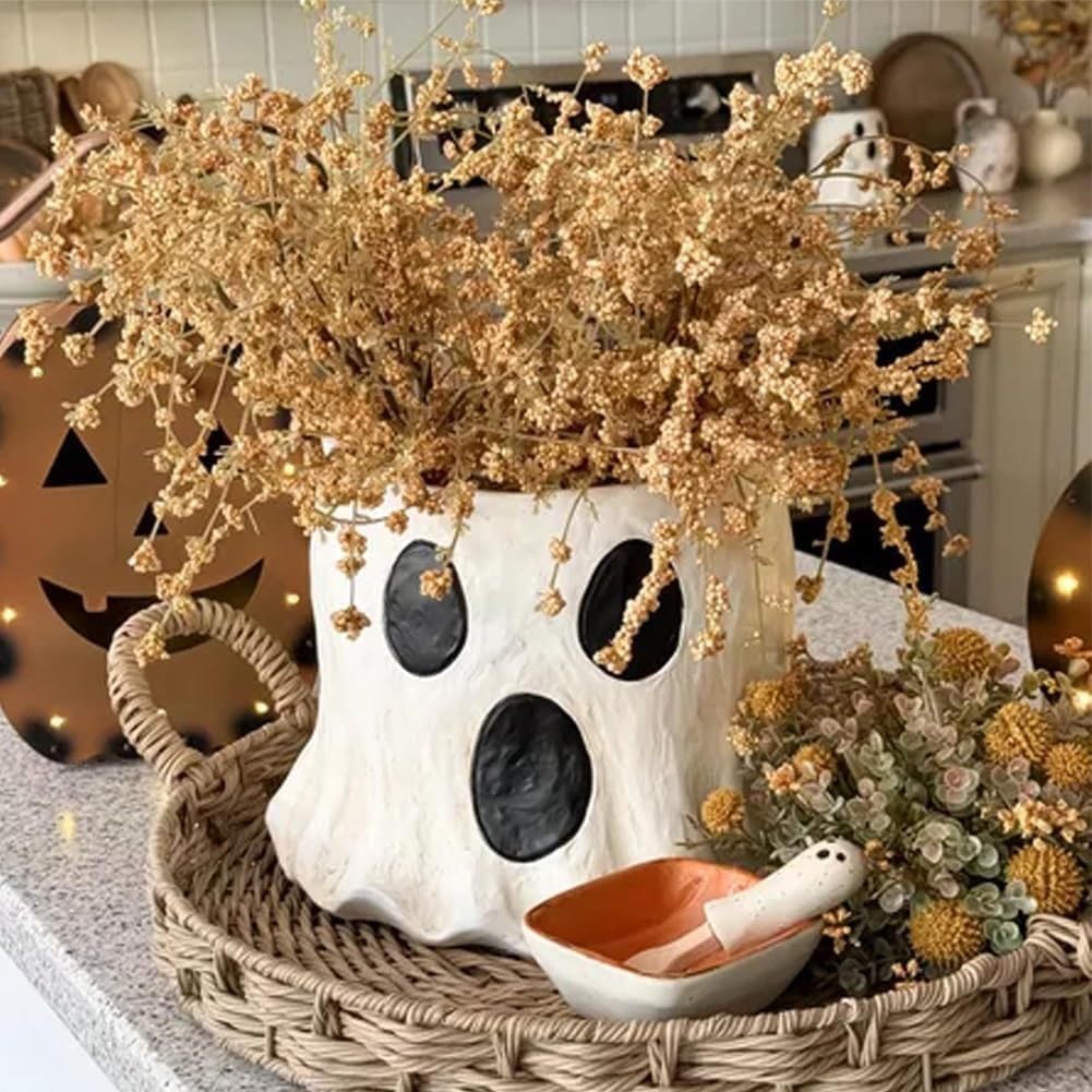 Spooky Halloween Ghost Bucket Decor