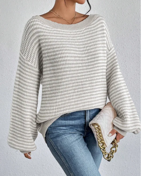 Cozy Chunky Knit Pullover Sweater