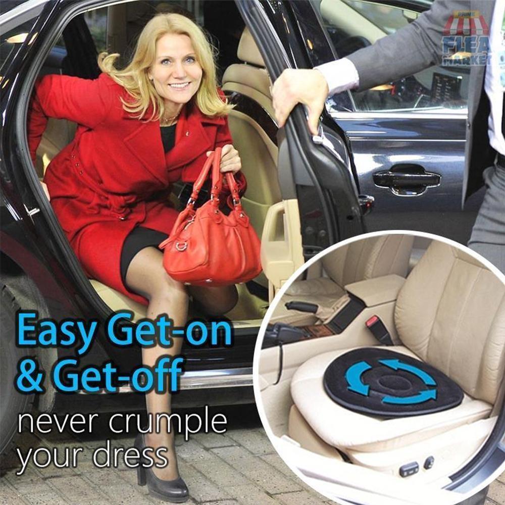 Ergonomic 360° Rotating Seat Cushion for Car Office Home Comfort