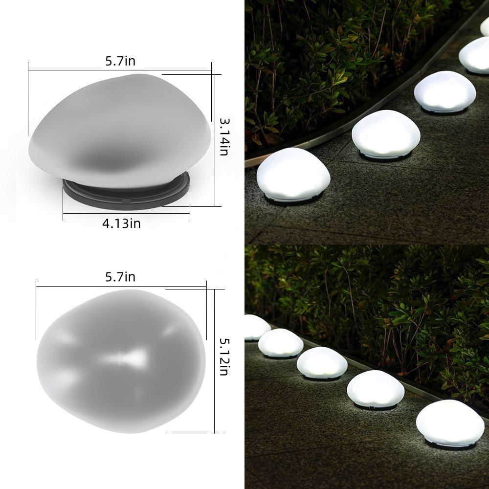 LumaGlow™ - Solar Stone Garden Light