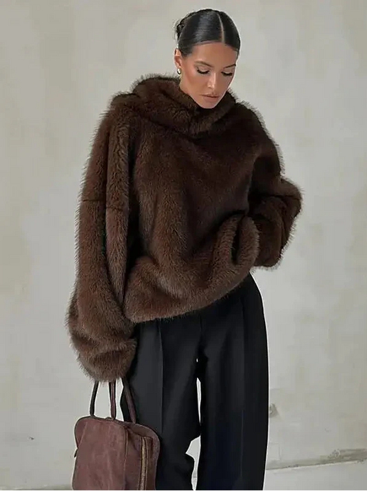 Luxe Faux Fur Coat