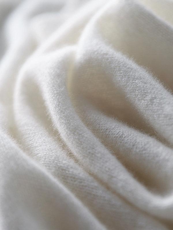 Luxury Soft Cashmere V-Neck Sweater for Women