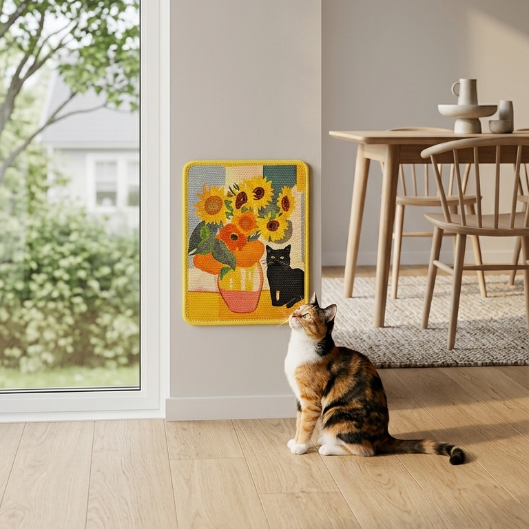 ClawGuard - Save Furniture with Space-Saving Wall-Mounted Scratcher