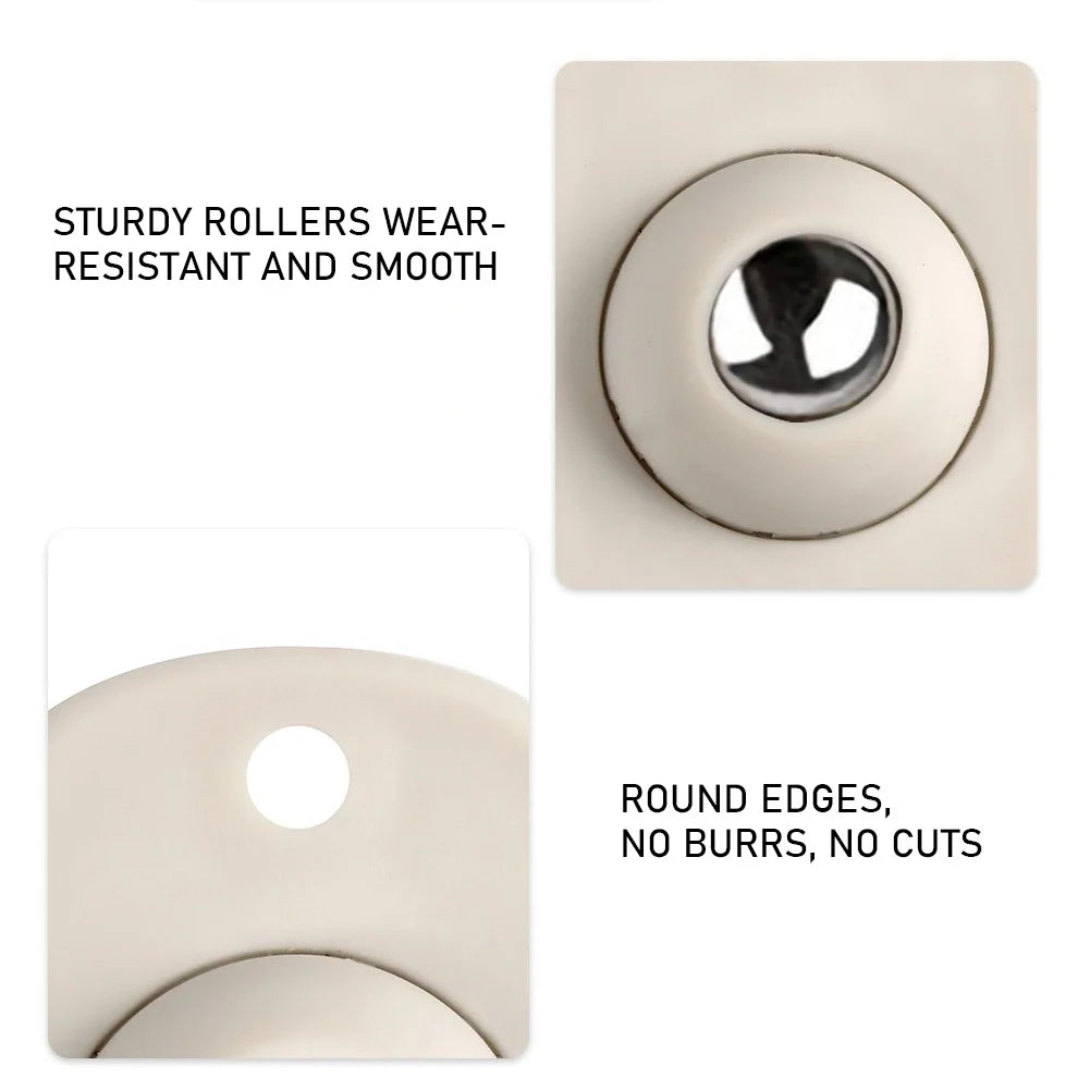 Smooth Rolling Adhesive Casters for Easy Furniture Mobility