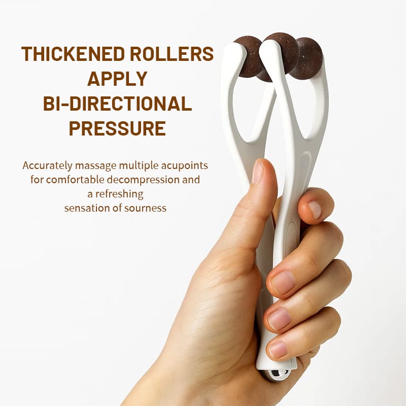 Acupressure Finger Massager – Hand Pain Relief Tool with Bian Stone