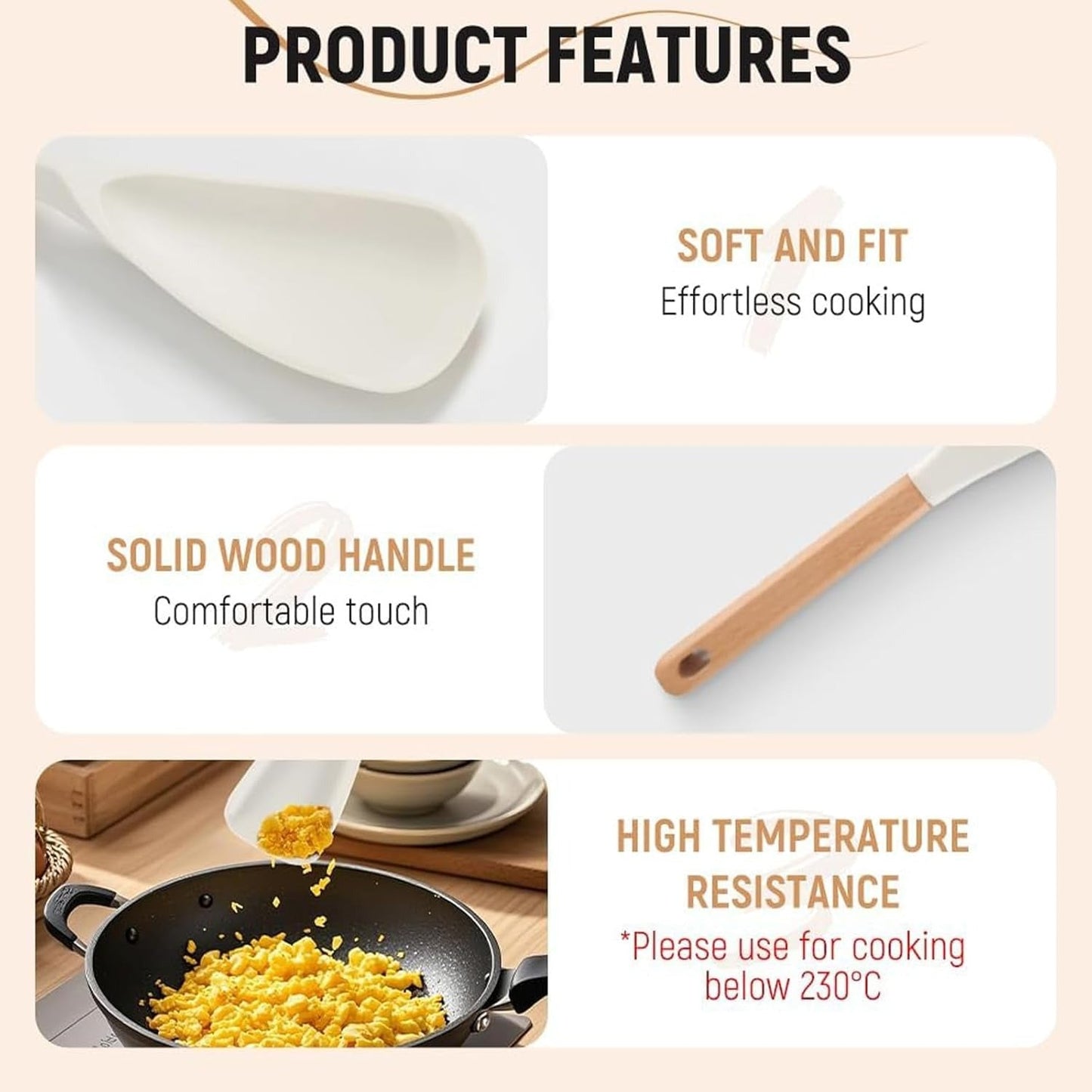 Versatile Kitchen Spoon Tool for Cooking and Serving