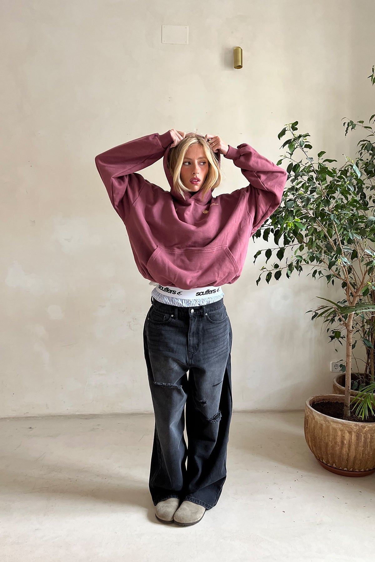 Oversized Women's Casual Hoodie