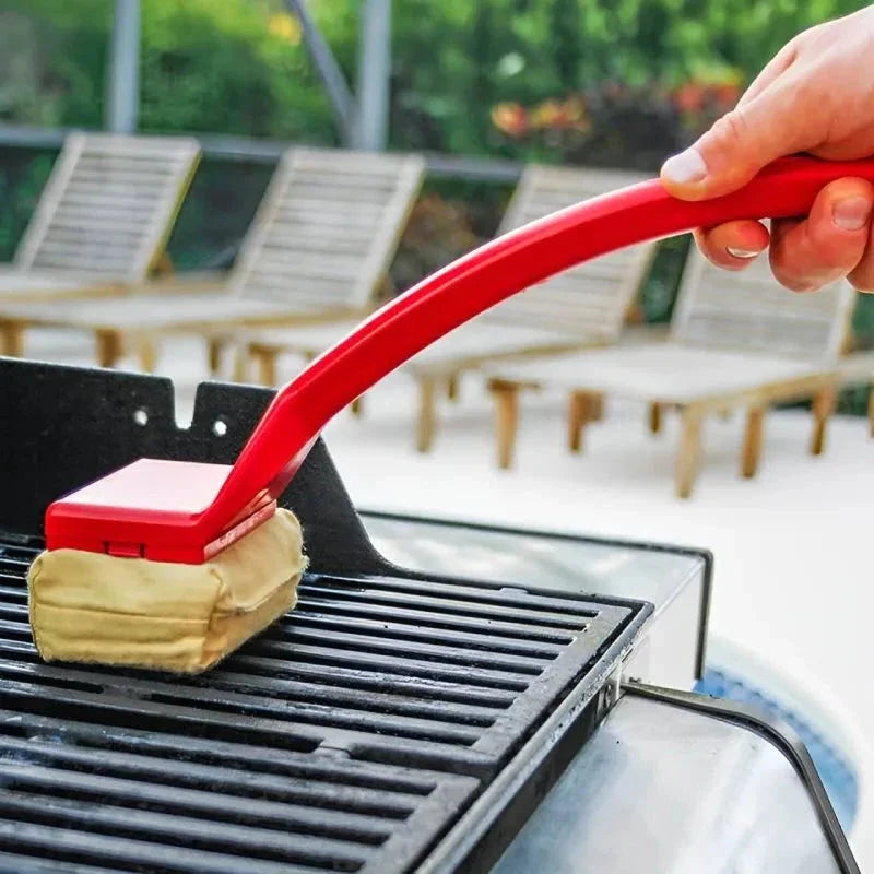 GrillGuard™ - Safe Wire-Free Grill Cleaning Brush
