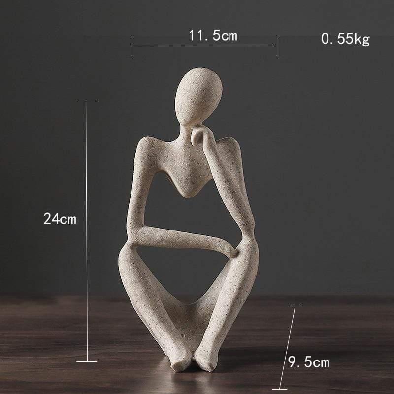 Modern Abstract Atacama Sculpture for Home Decor