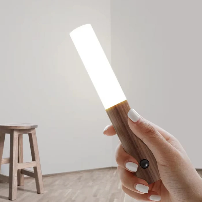 LumaGlow™ - Wooden USB Rechargeable Wall Light Ambient Decor