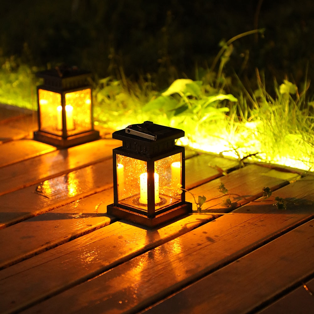 LumiGlow™ Classic Outdoor Solar Lantern