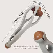 Acupressure Finger Massager – Hand Pain Relief Tool with Bian Stone