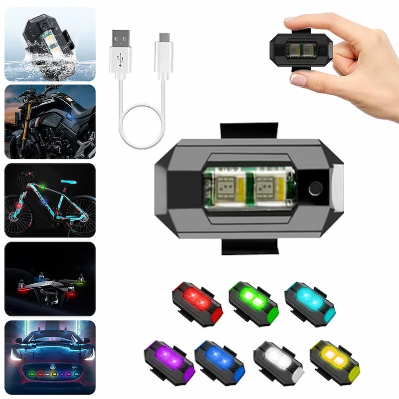 FlashGlow - Make Your Vehicle Unmissable With Vibrant LED Lights