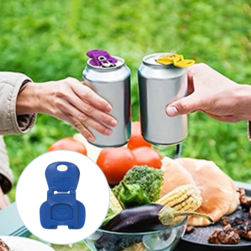 Hands-Free Spring-Loaded Can Opener for Effortless Cooking