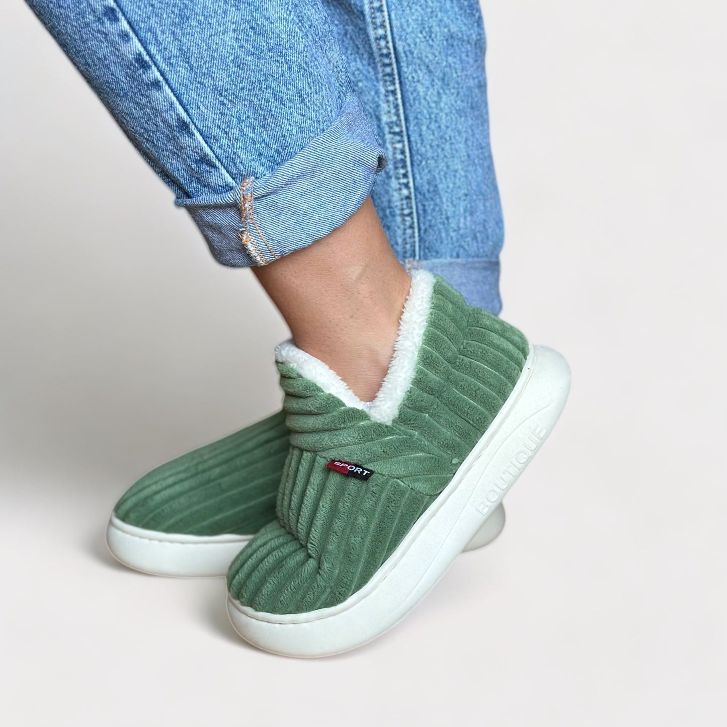 CozyComfort™ - Therapeutic Fleece Winter Slippers for Warmth & Comfort