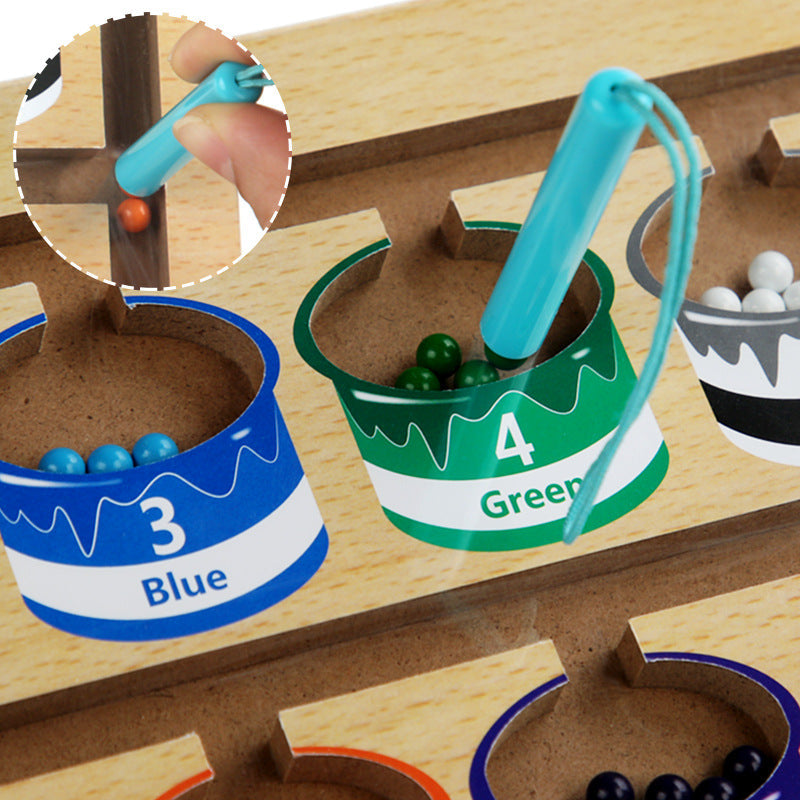 EduMaze™ - Montessori Magnetic Labyrinth Puzzle
