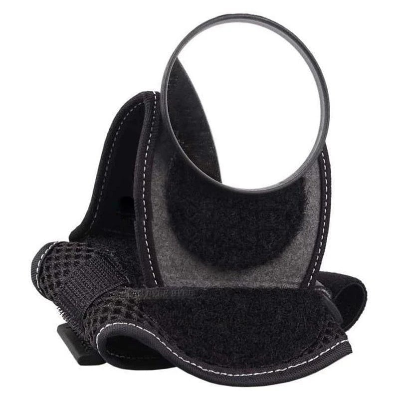 Wide-Angle Safety Wrist Mirror for Active Outdoor Use