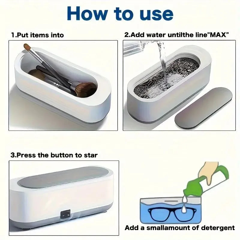 Mini Ultrasonic Cleaner