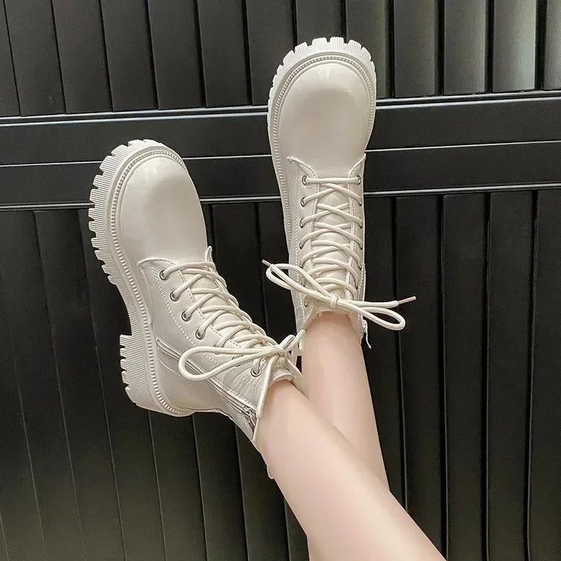 Warmova™ - Cozy Fleece-Lined Women's Ankle Boots