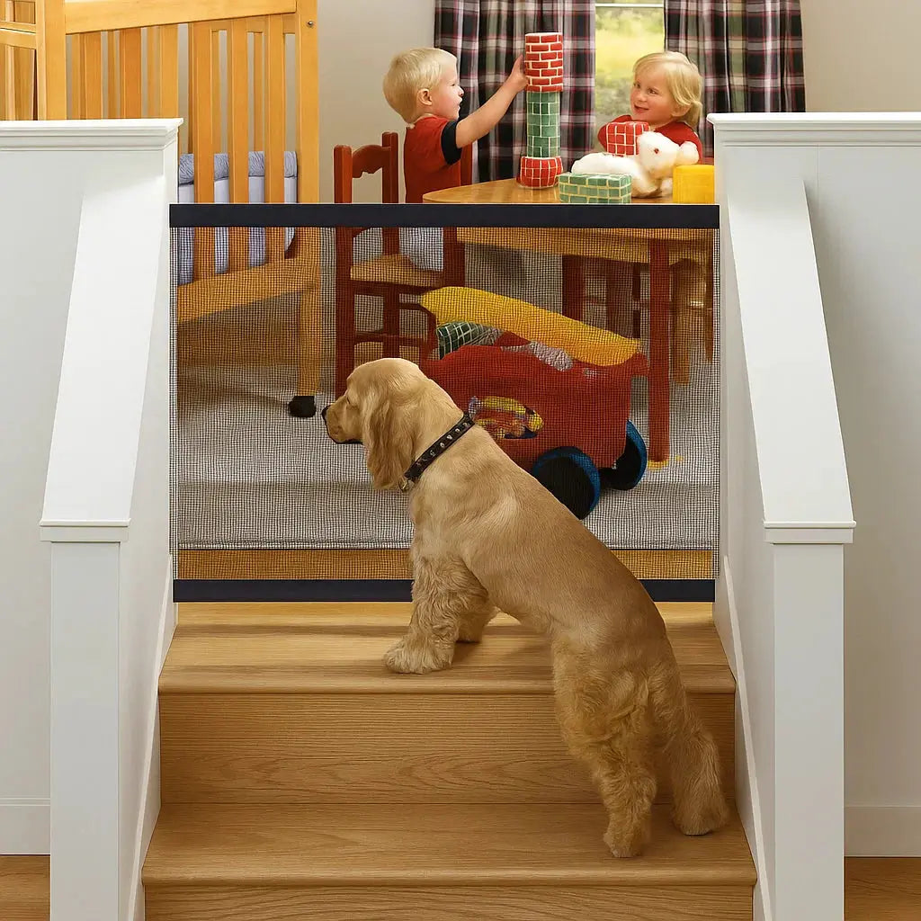 SafePaw™ - Portable Flexible Pet Gate