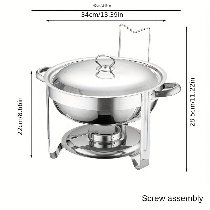 BuffetEase™ - Stainless Steel Chafing Dish Set
