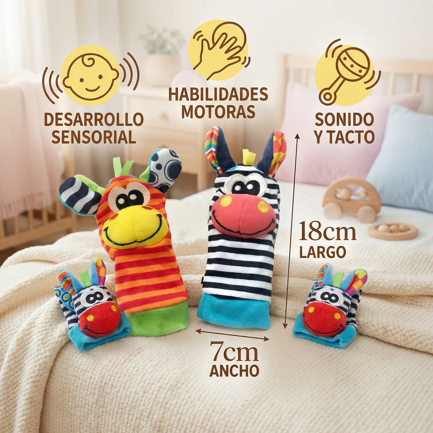 TinyTots WiggleWear - Boost Baby’s Motor Skills and Sensory Development