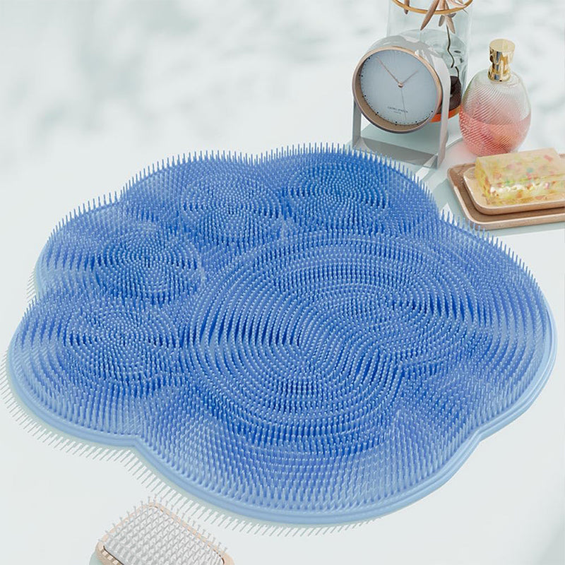 Gentle Silicone Foot Scrub Mat for Spa Pedicure