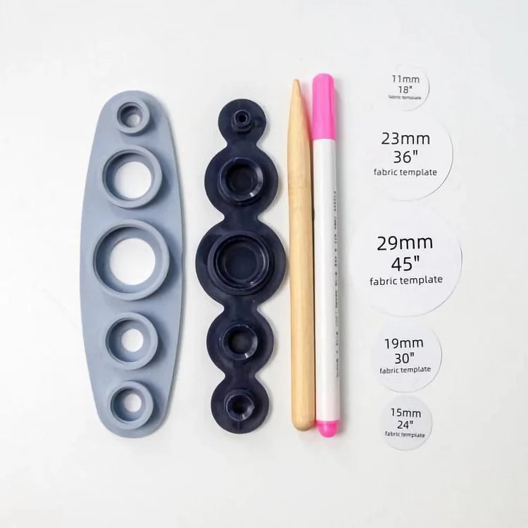 DIY Button Maker Craft Kit for Custom Pins and Badges