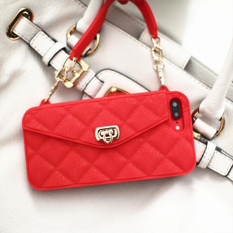 Chic Chain Strap Handbag Phone Case